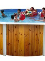 Piscina desmontable de acer